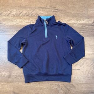 Tailorbyrd Kids Navy Pullover with Blue Accents